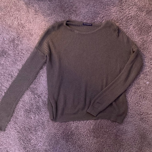 Brandy Melville Sweaters - Green Brandy Top